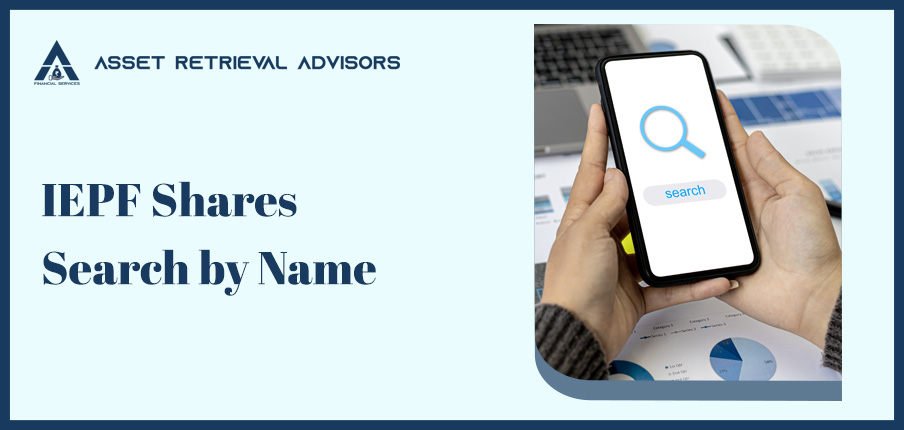 iepf shares search by name