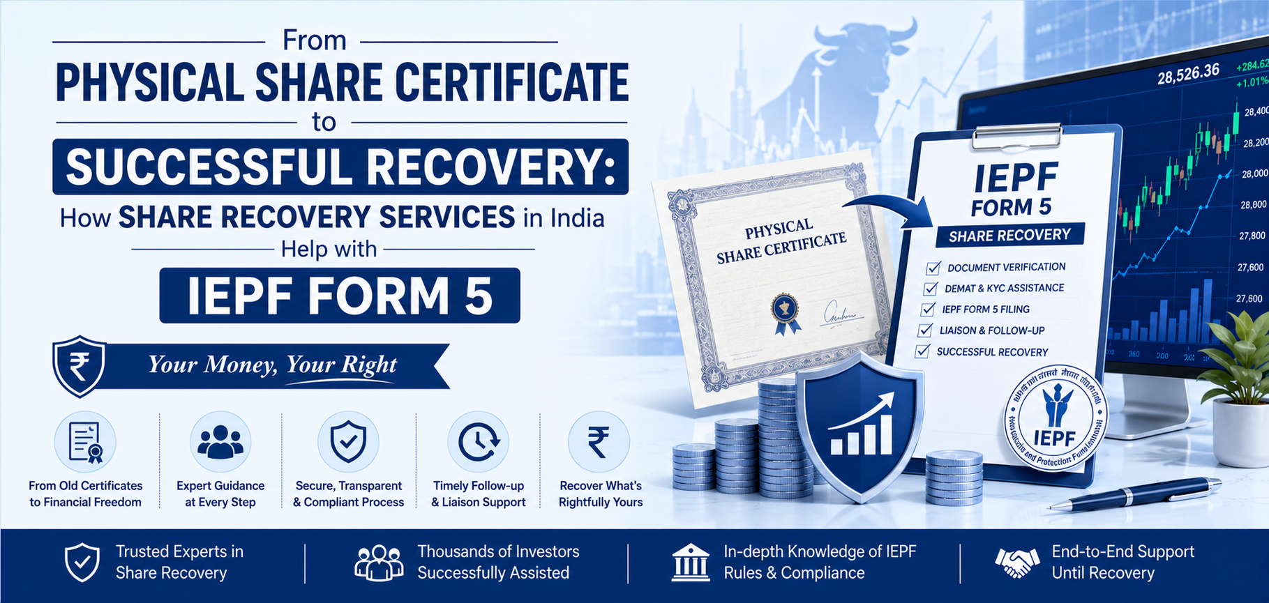 From Physical Share Certificate to Successful Recovery