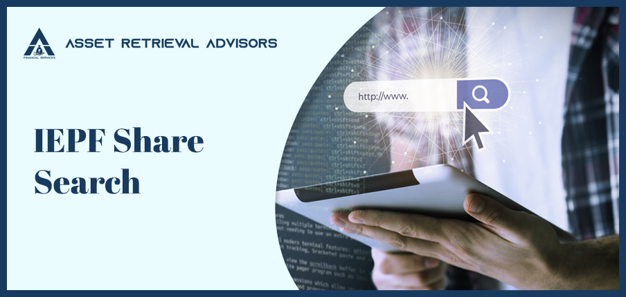 iepf shares search